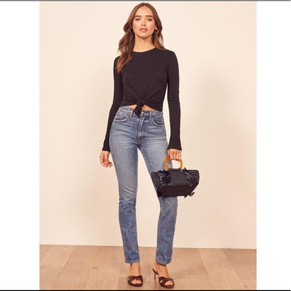 NWT Reformation Vanessa Top Size M